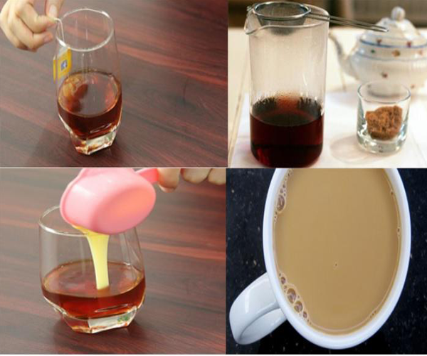 Cách pha trà sữa từ trà túi lọc