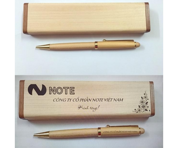 Bút gỗ khắc tên giá rẻ